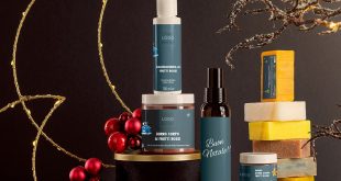 Composizione regalo con cosmetici a marchio proprio